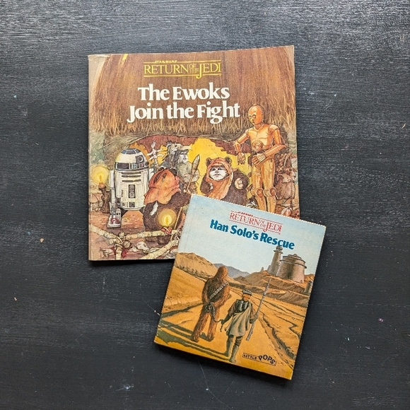 Star Wars Books: The Ewoks Join the Fight & Han Solo's Rescue - Picture 1 of 16